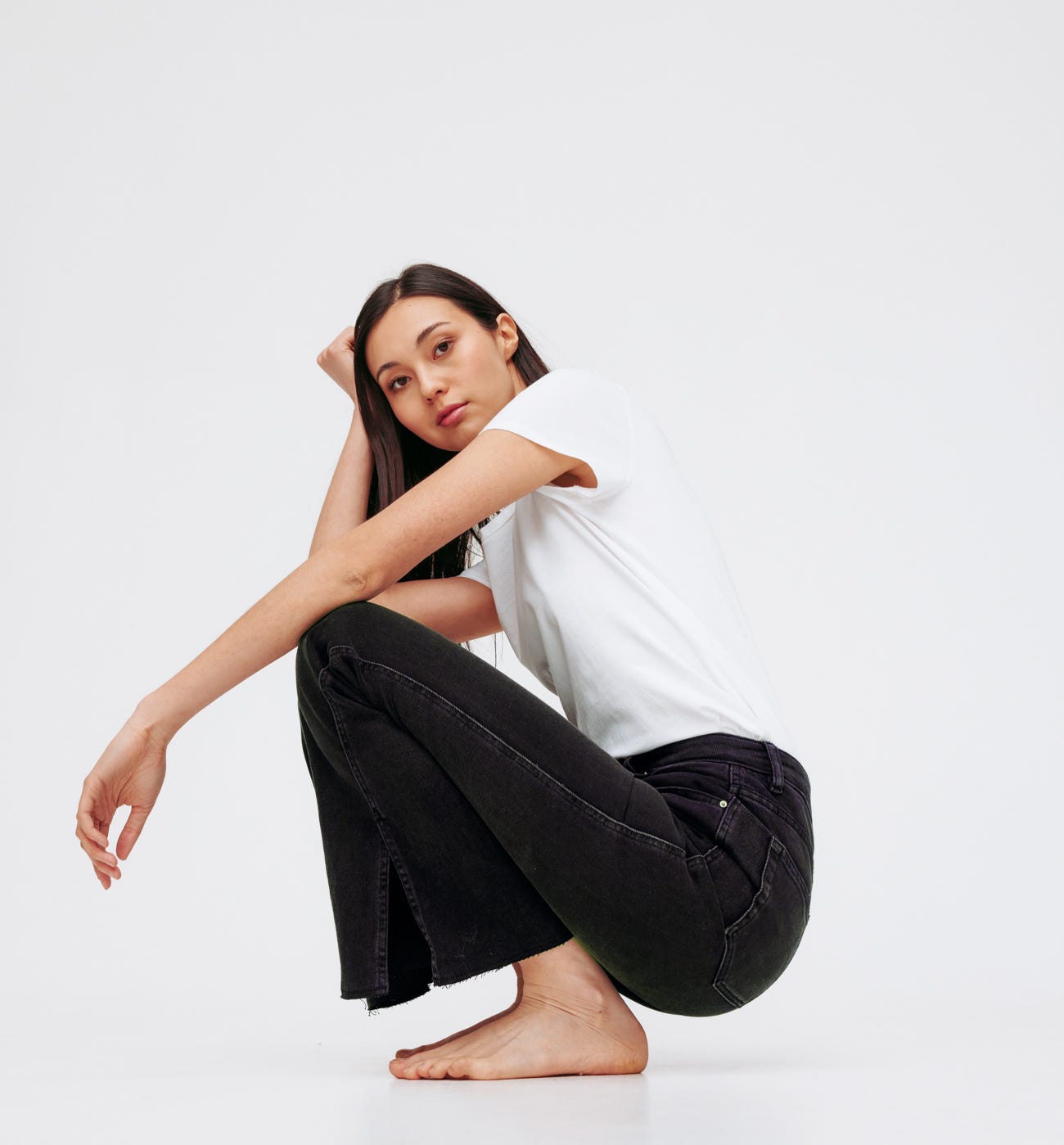 Jeansy typu flare