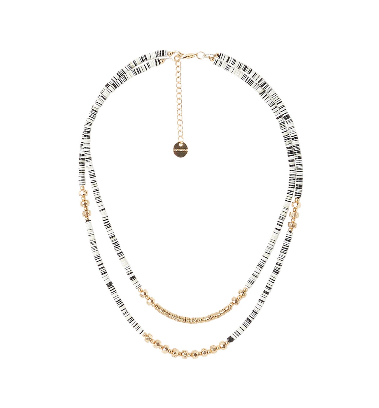 Collier 2 rangs en sequins
