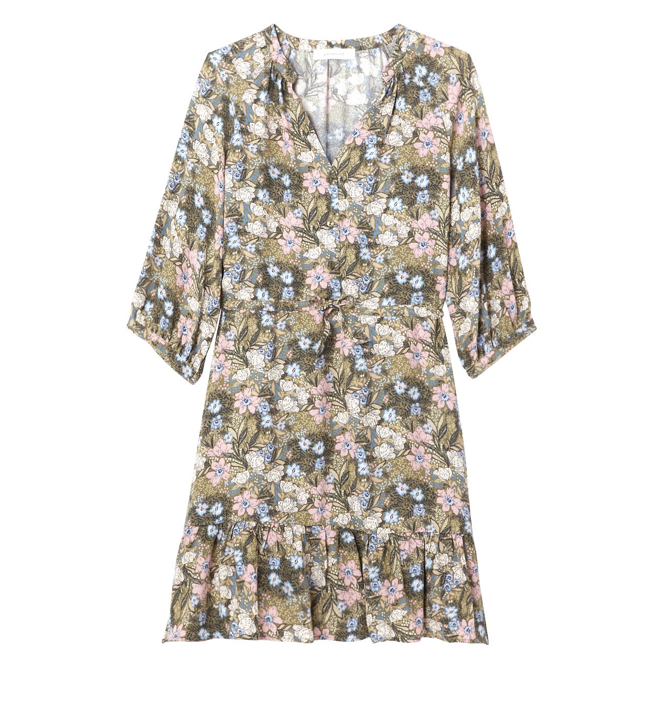 Frilly floral dress