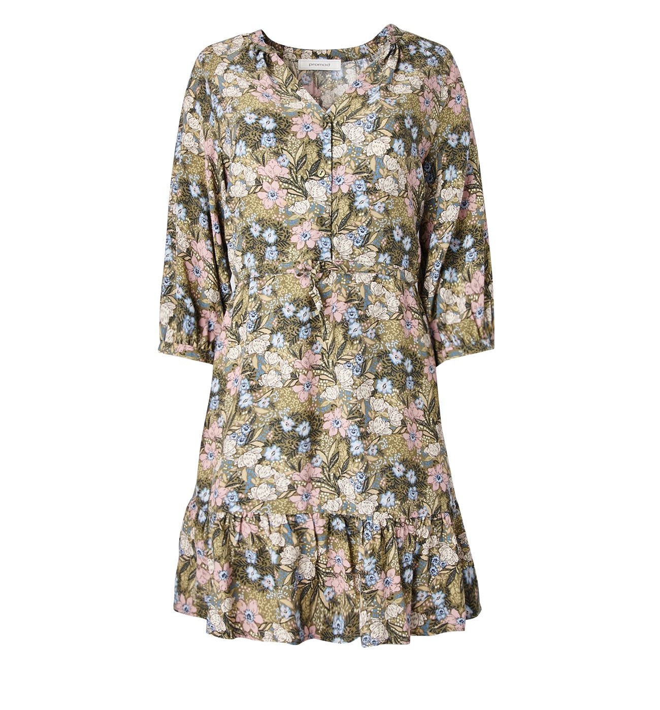 Frilly floral dress
