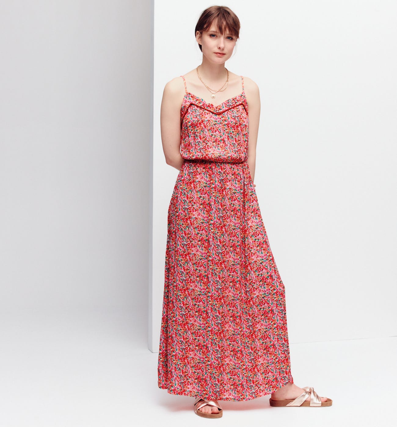 Maxikleid mit Trägern