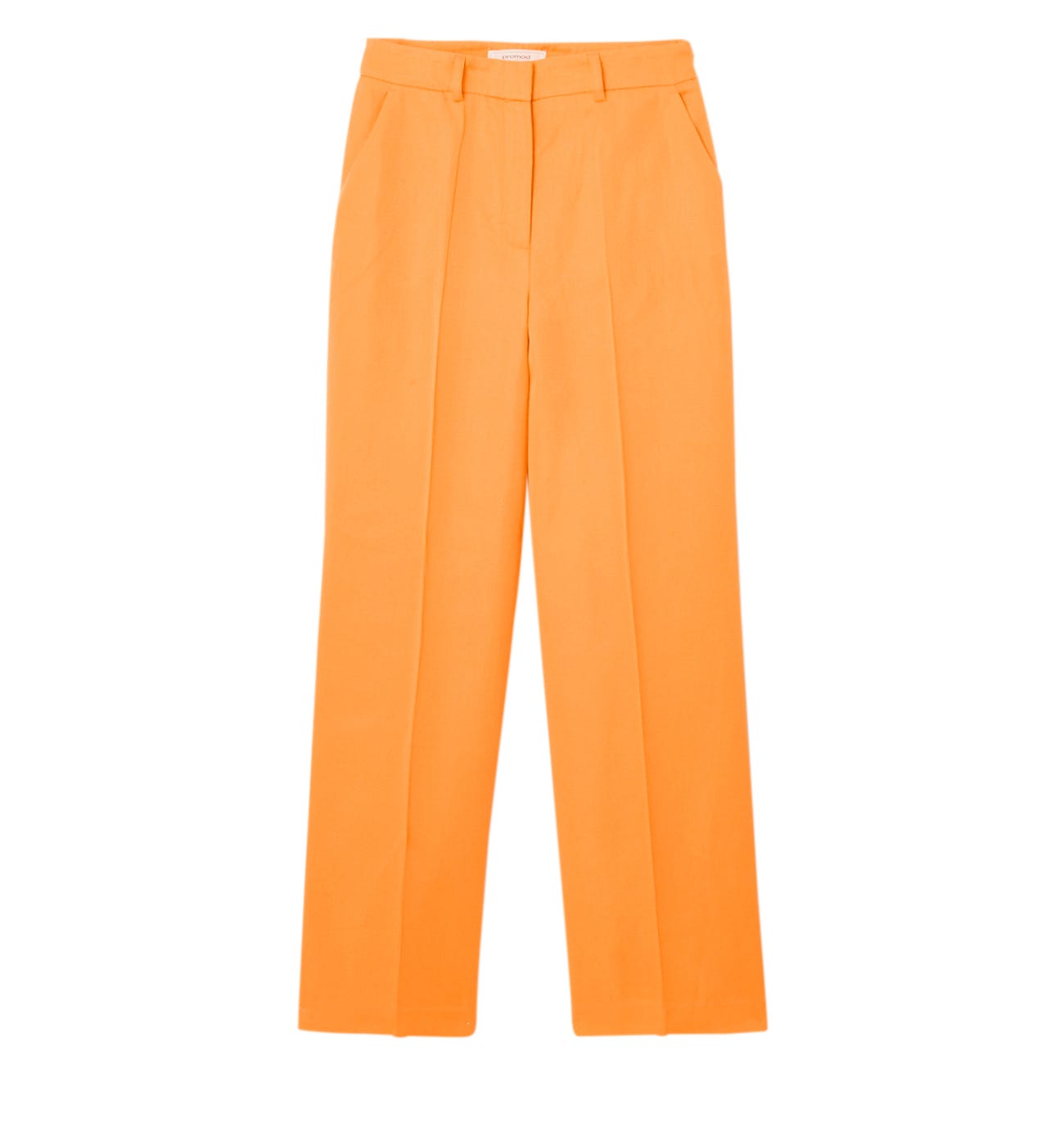 Wideleg lyocell trousers