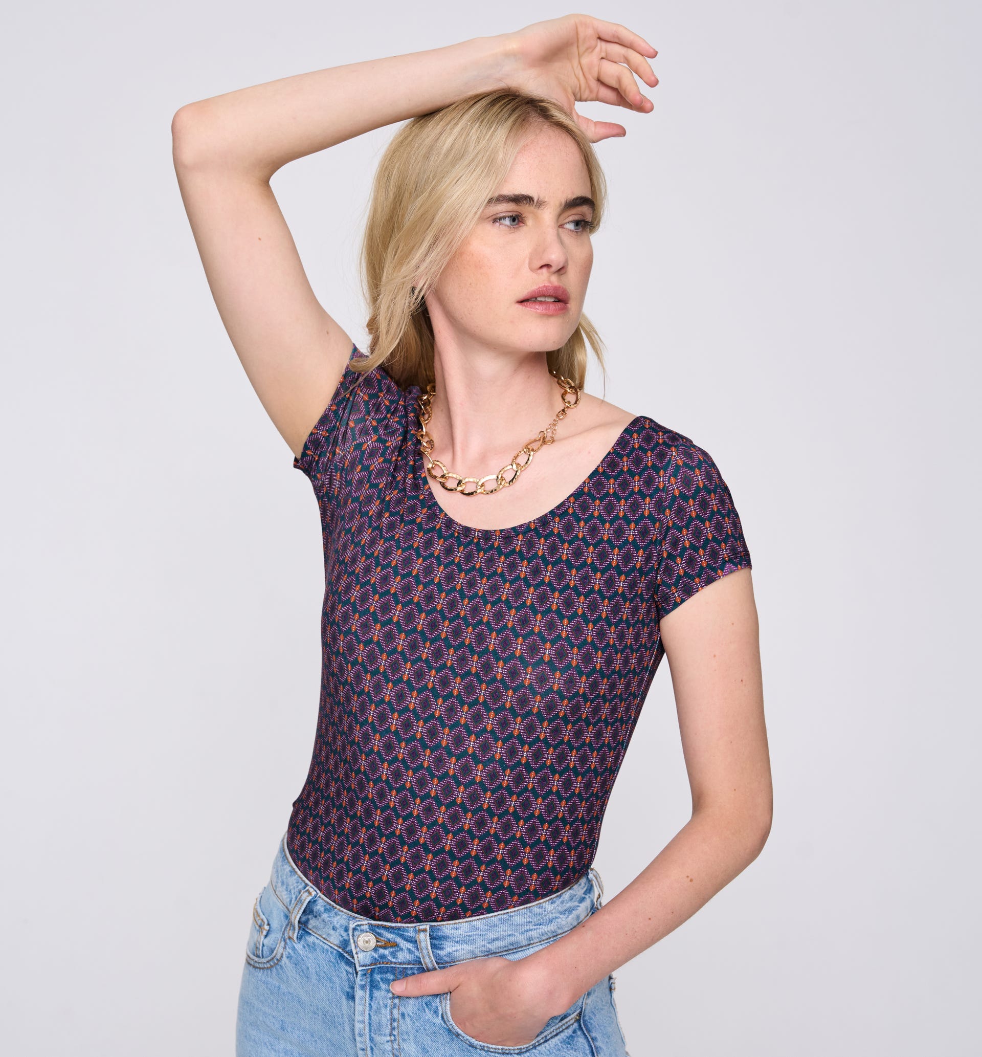T-shirt décolleté rond