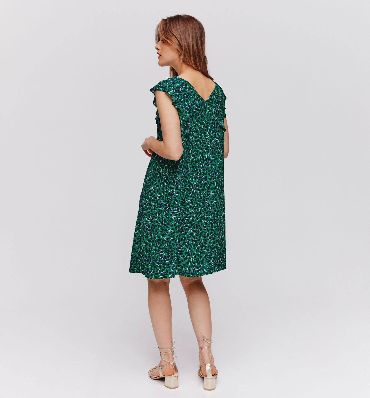 Flared dress
