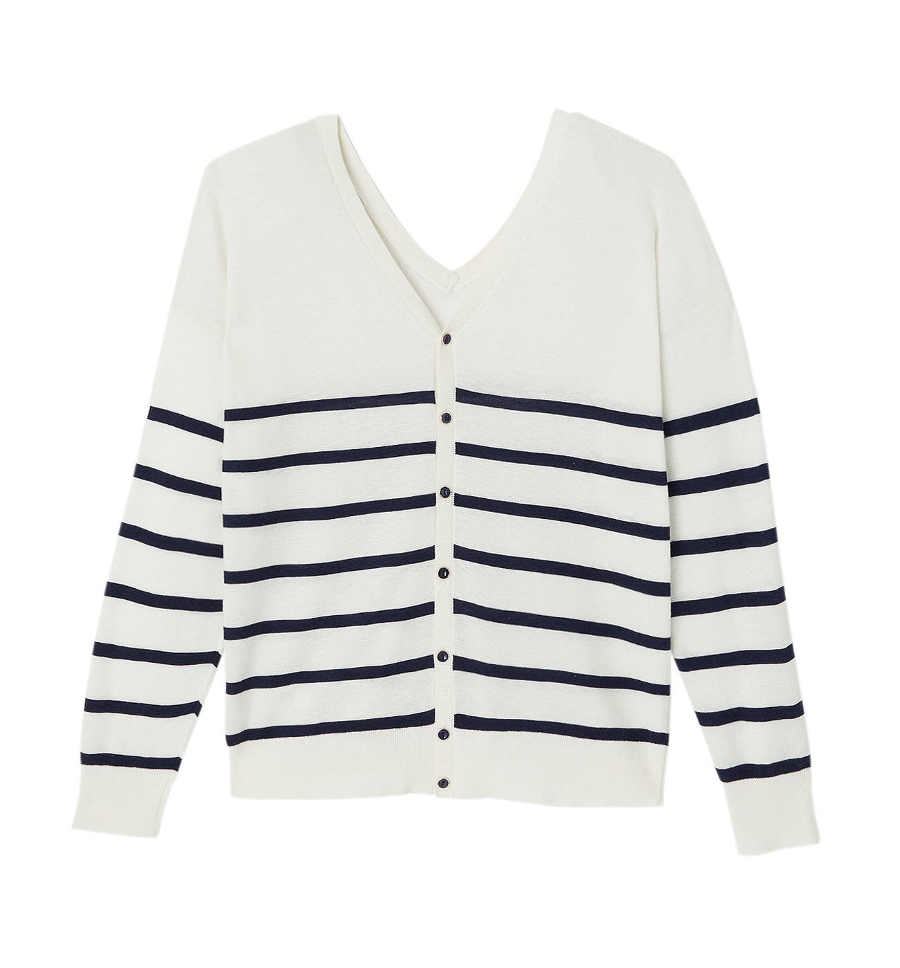 Gilet col V recto-verso