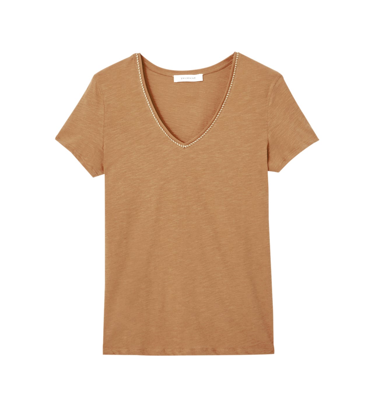 T-Shirt mit V-Ausschnitt