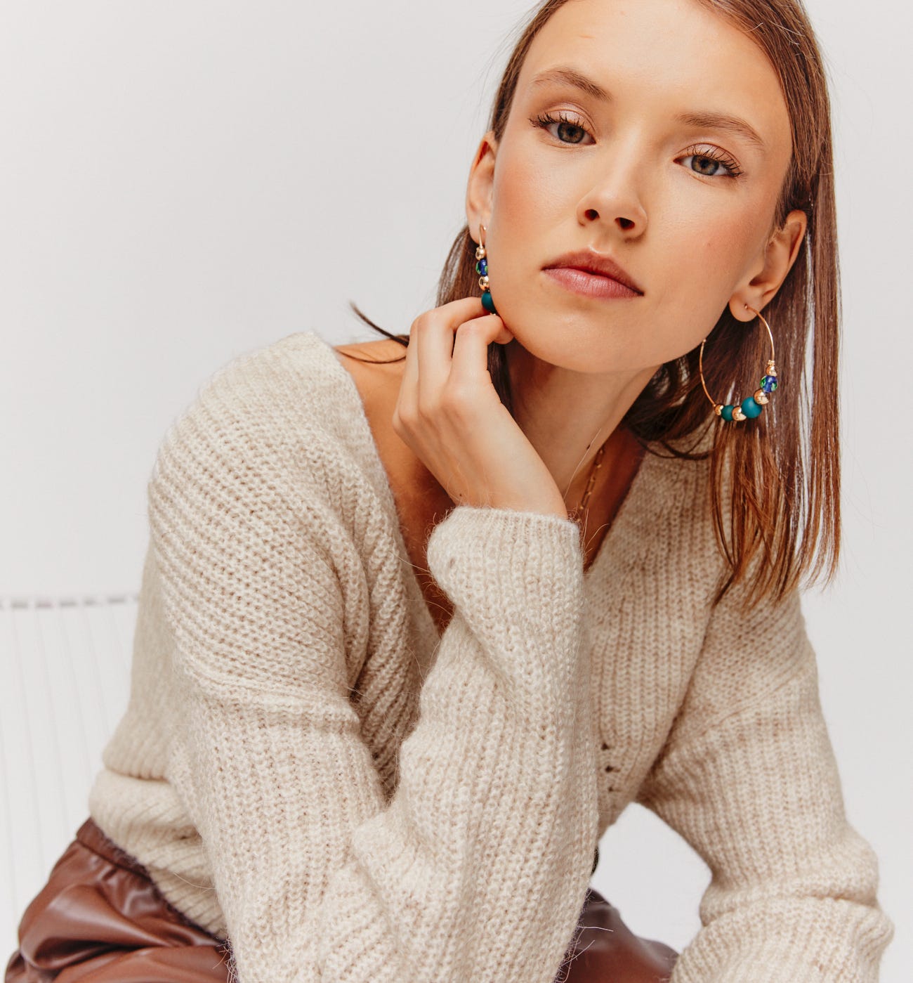 Two-way cardigan-jumper