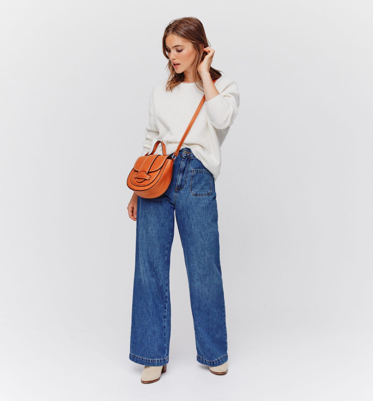 Maglia / Cardigan fronte/retro