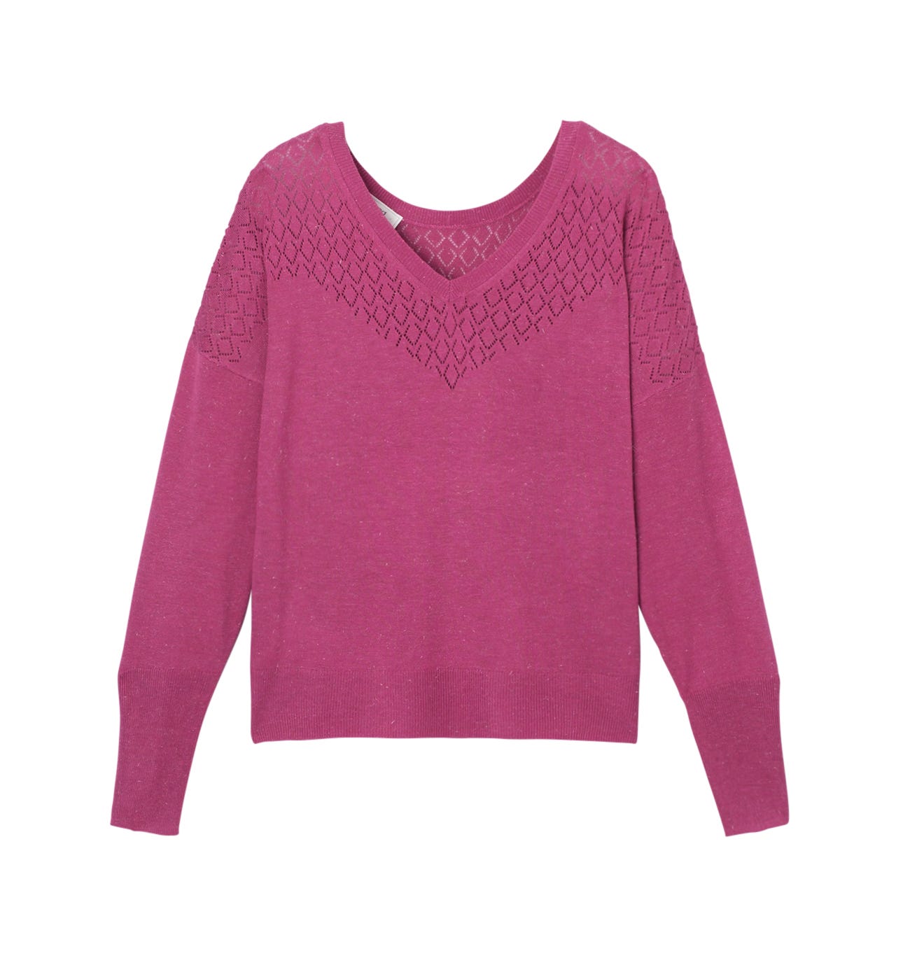 Maglia fine glitter