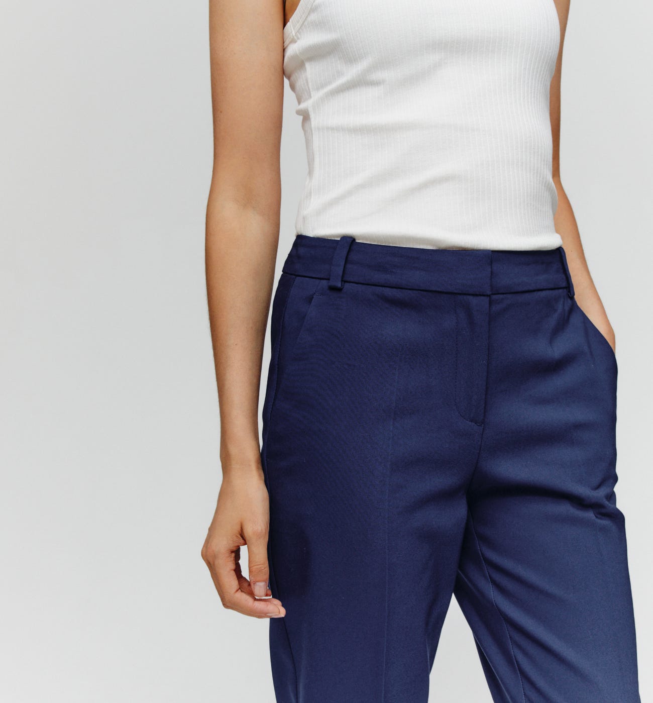 Pantalon cigarette Femme