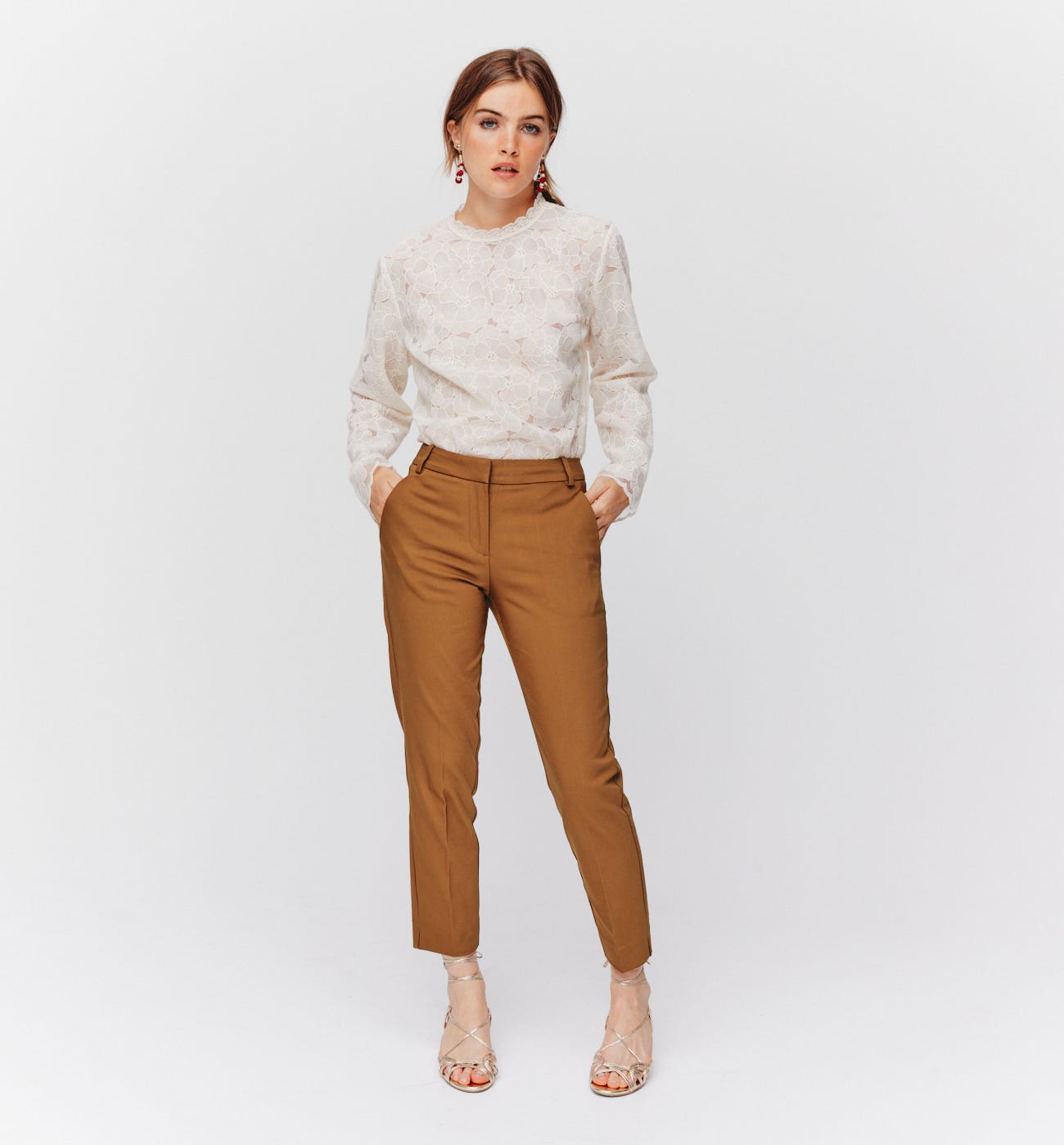 Cigarette trousers
