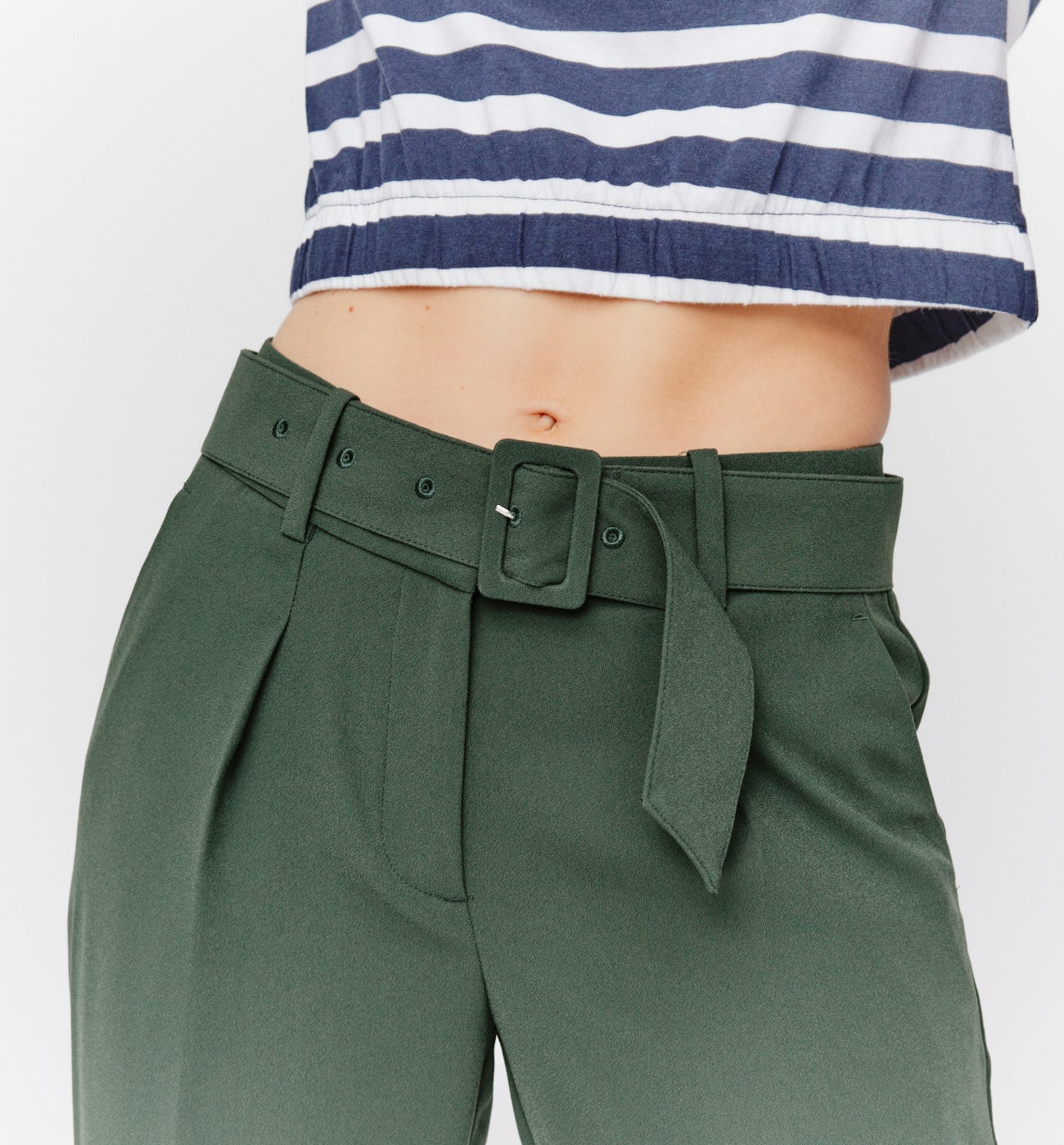 Pantalon chic taille haute