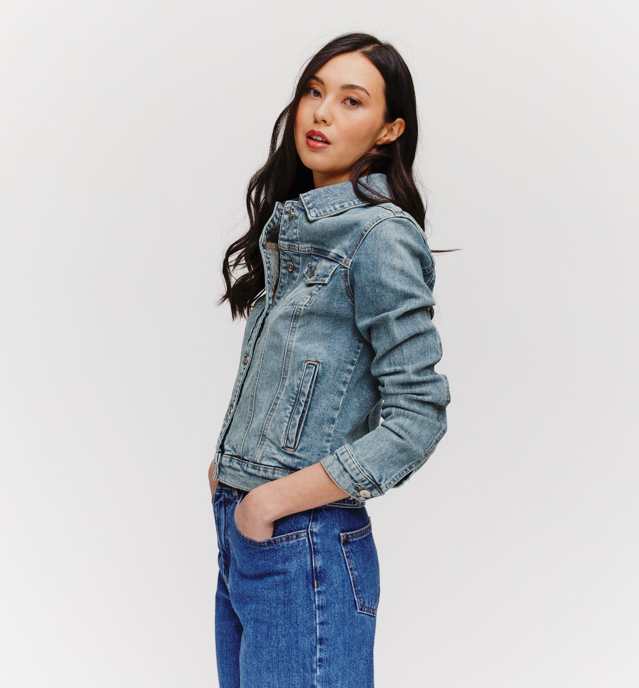 Veste en jean Femme