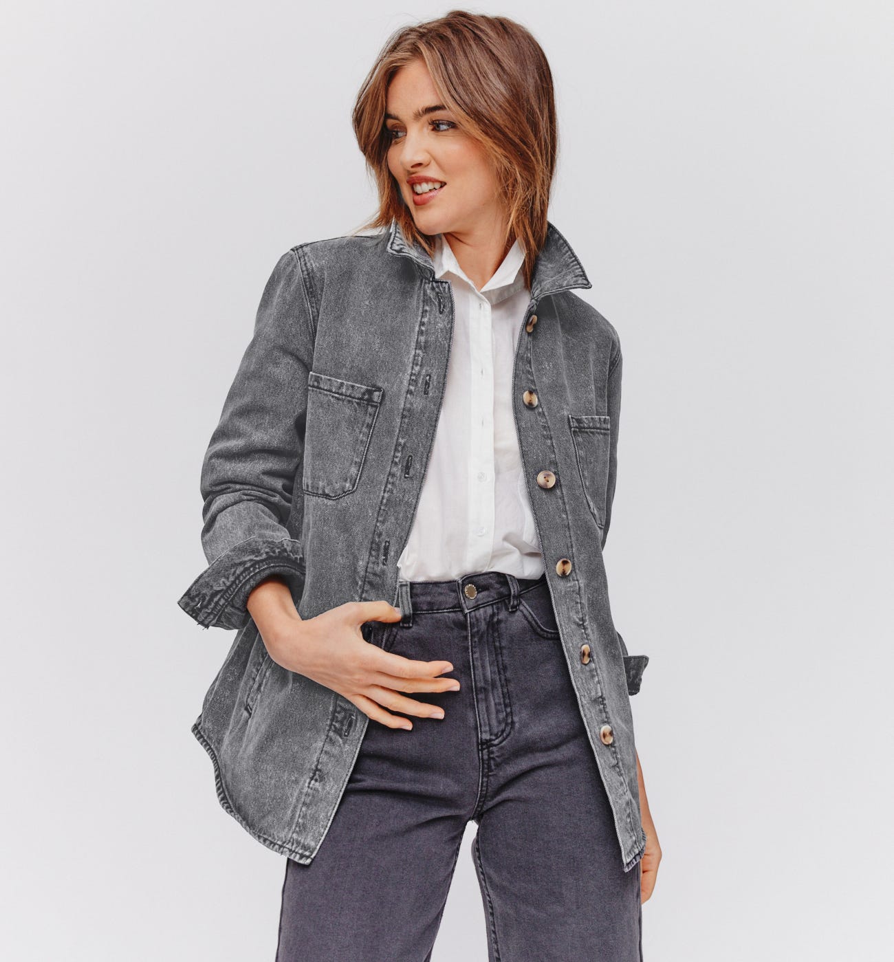 Chaqueta sobrecamisa ALMA