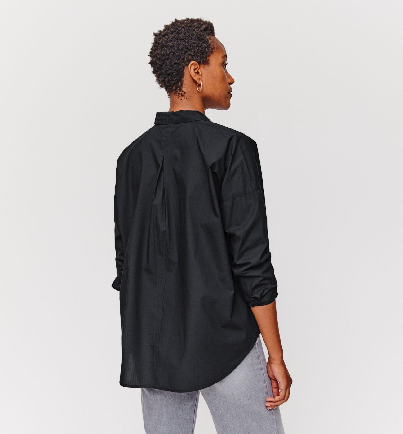 Chemise oversize en coton