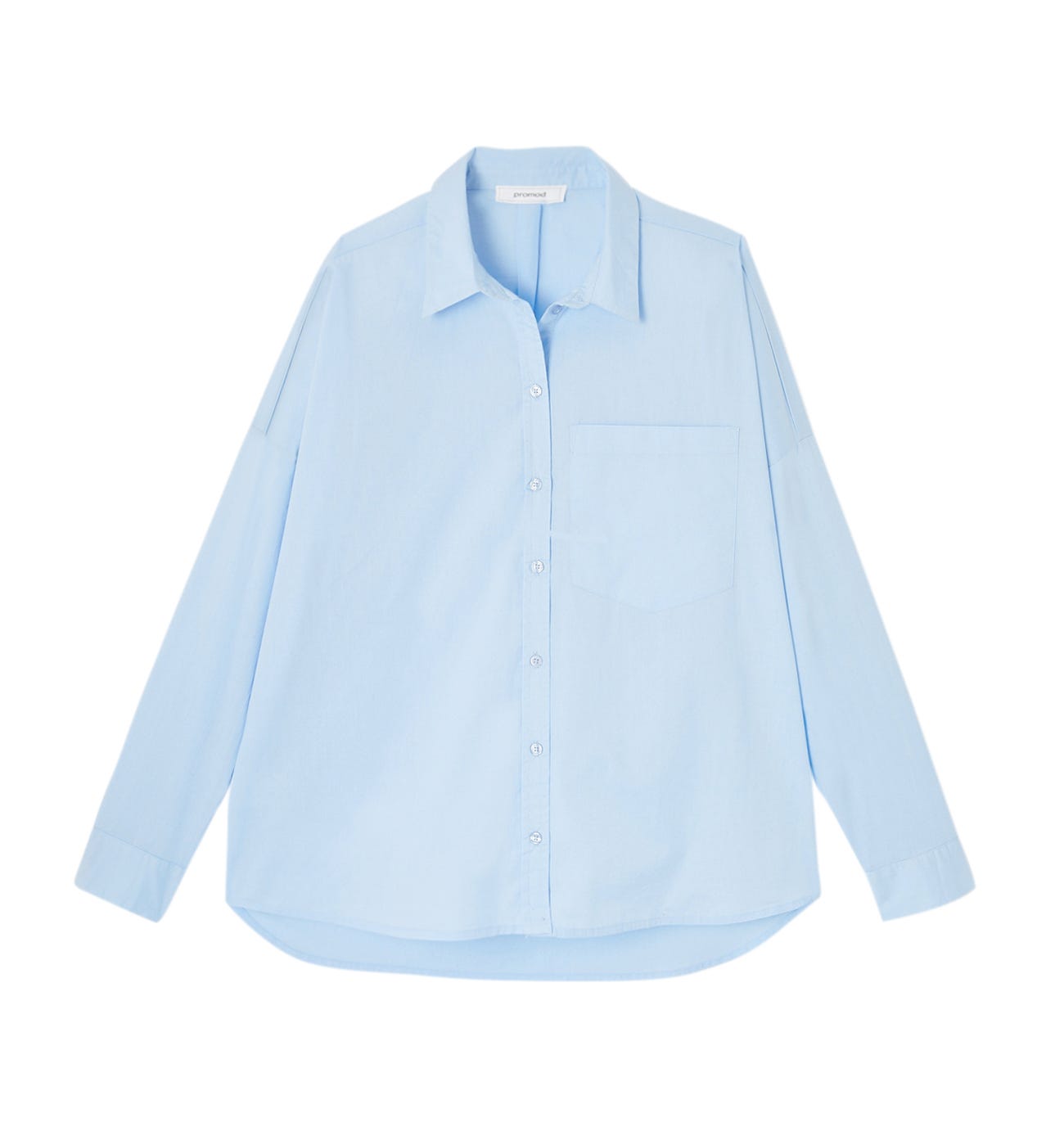 Oversized cotton shirt