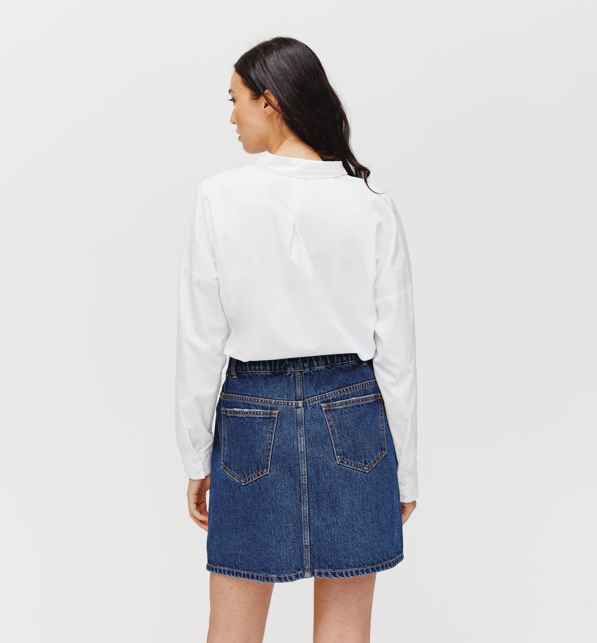 Oversized cotton shirt