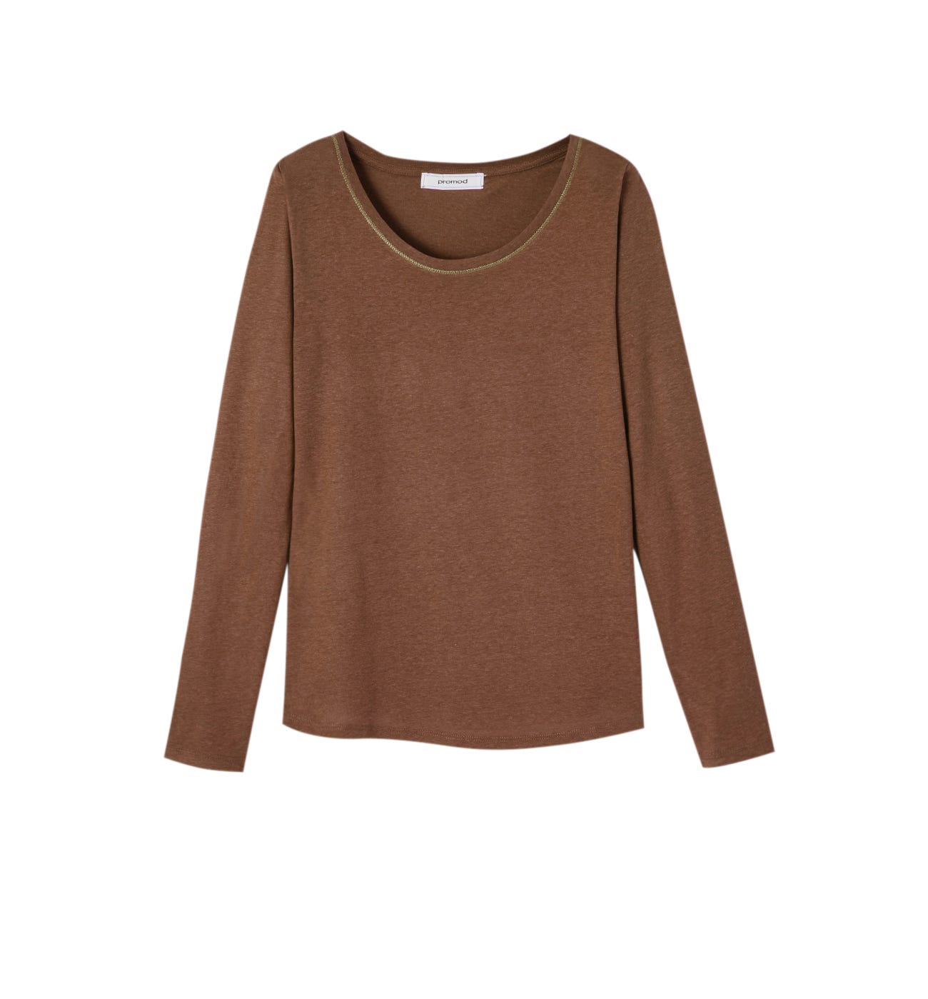 Round neckline