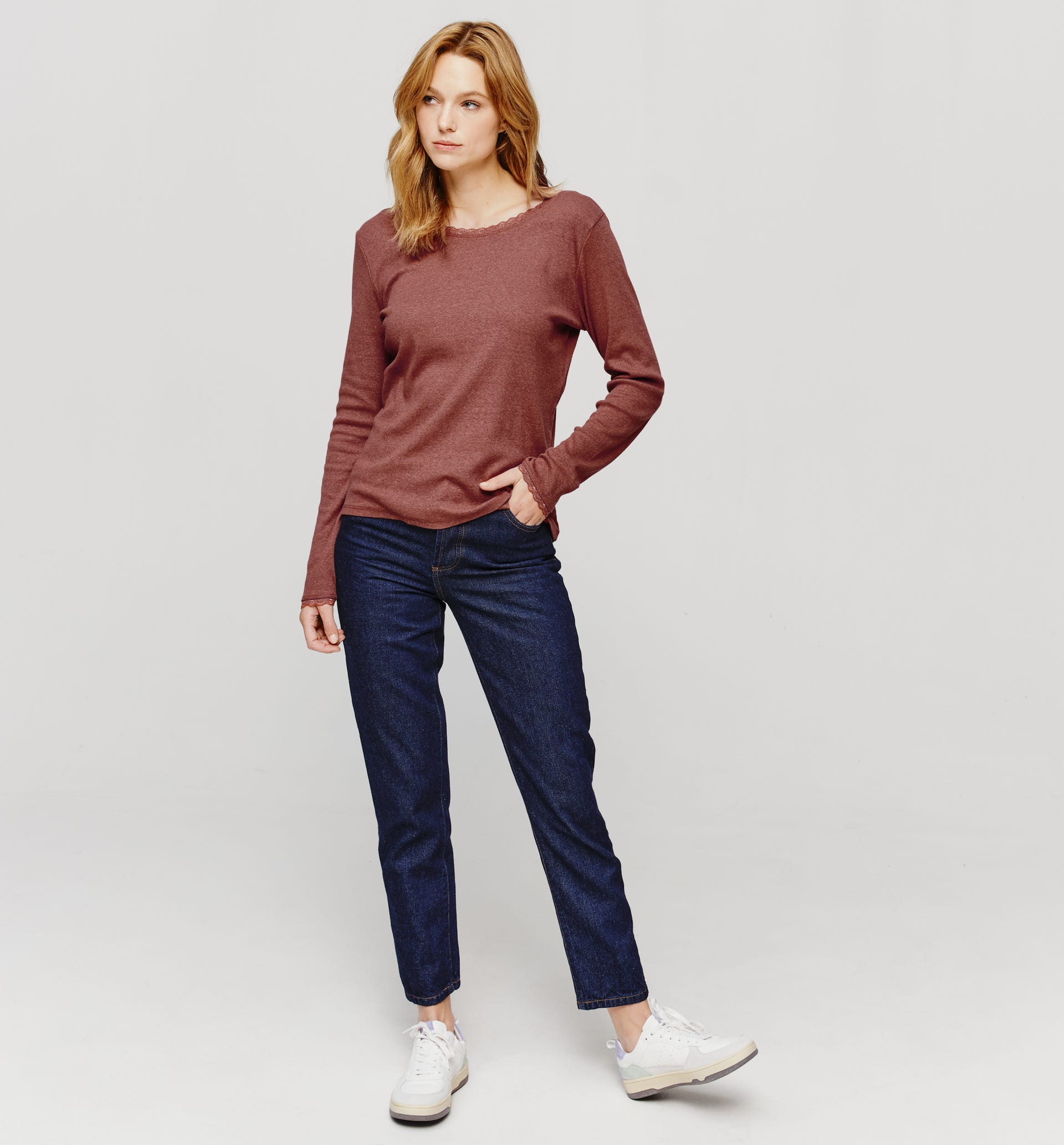 Ribbed top