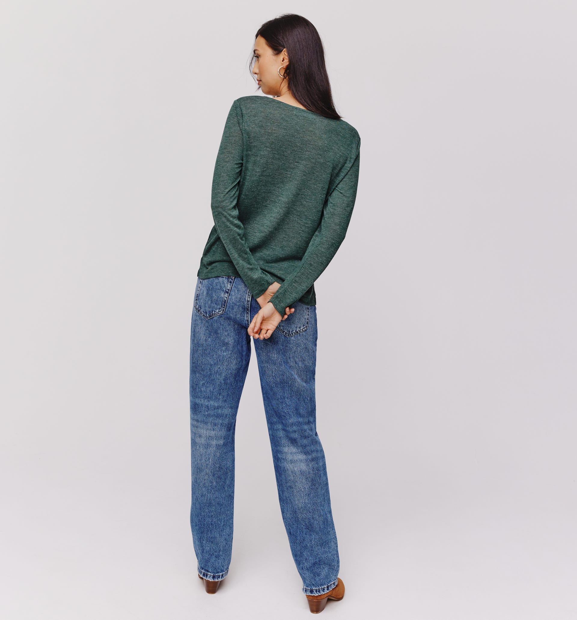 Lace-detail top