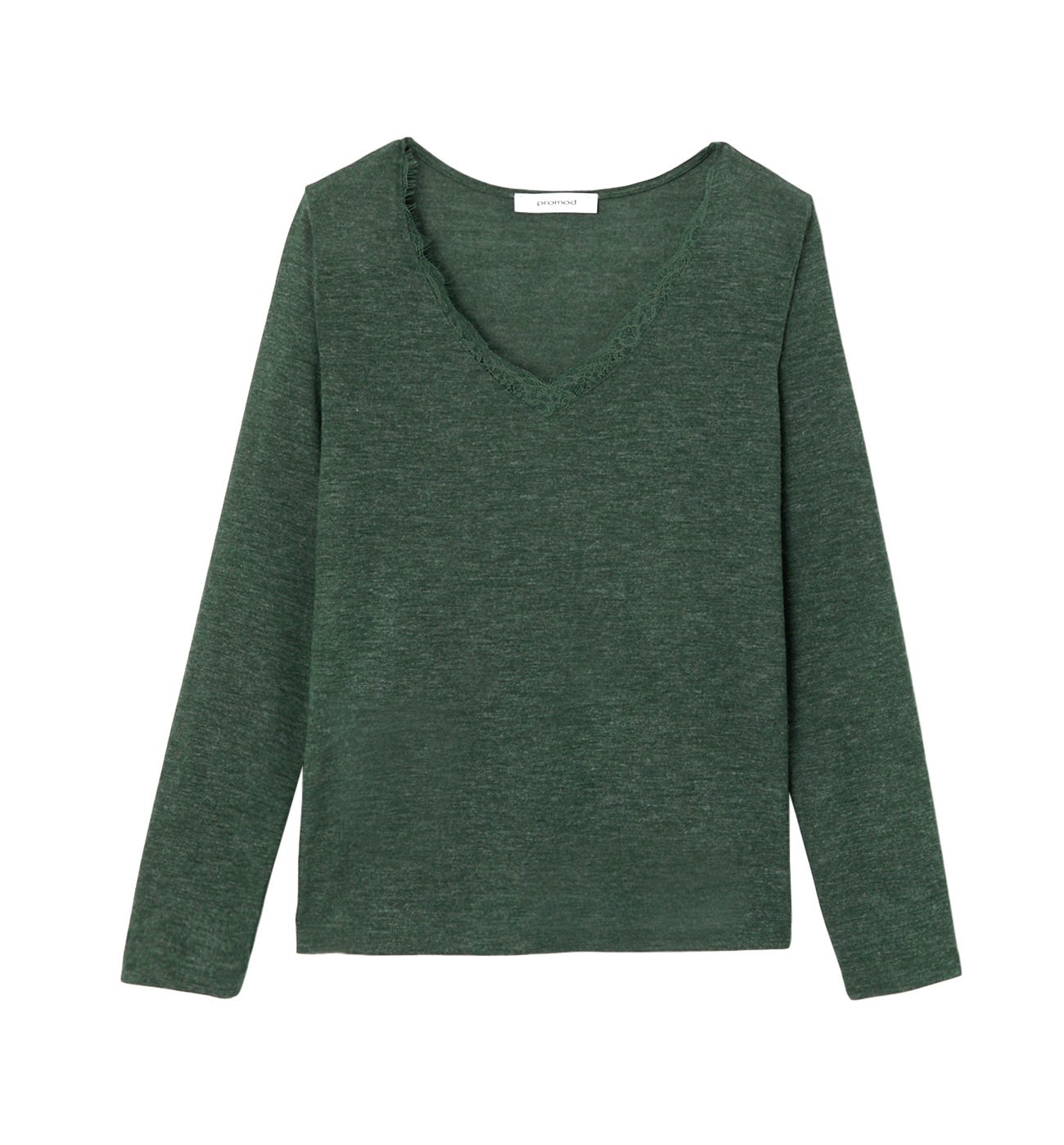 Lace-detail top
