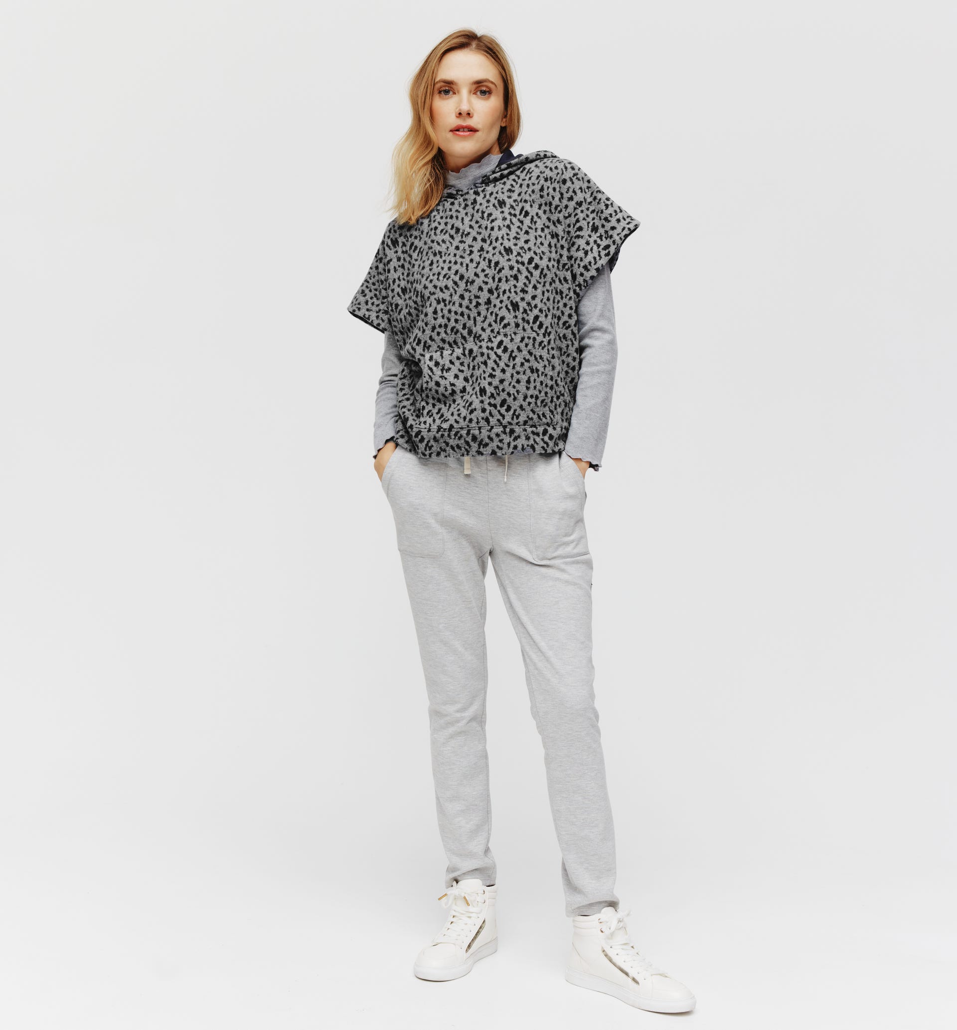 Sudadera manga corta
