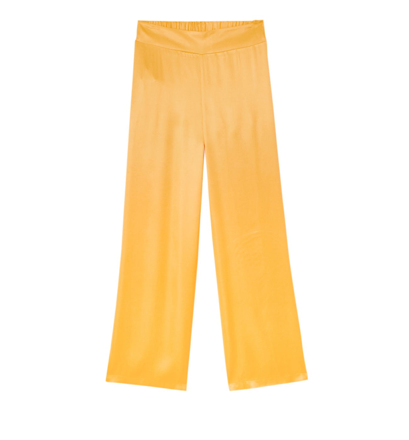 Pantalon large taille haute