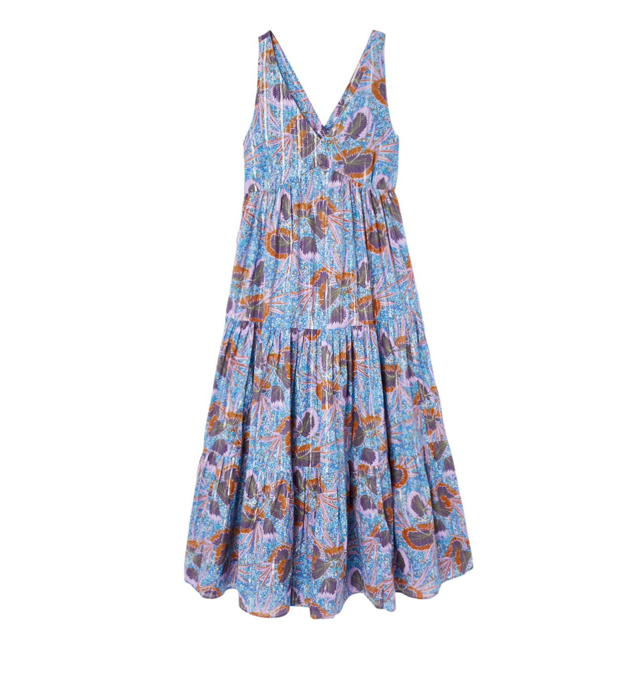 Long patterned dress