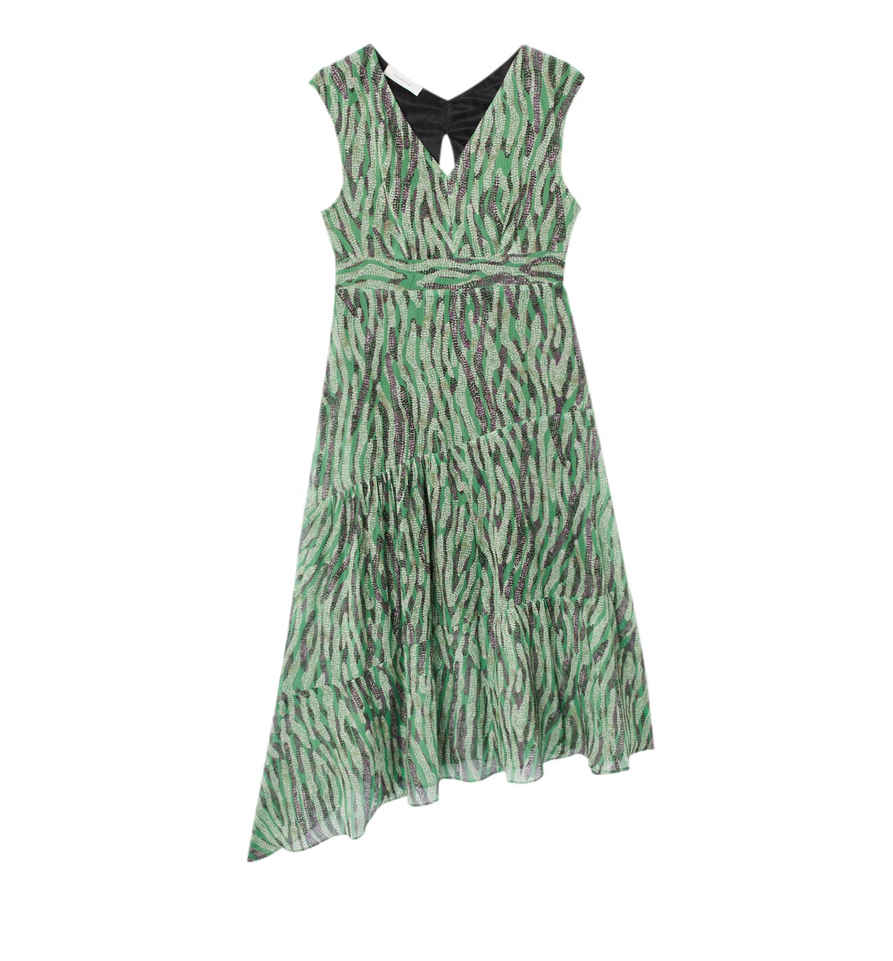 Long patterned dress