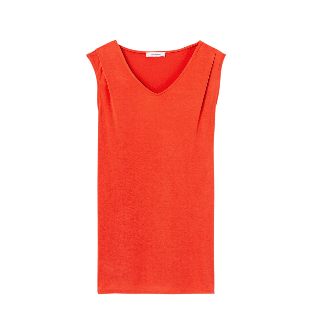 Plain sleeveless dress