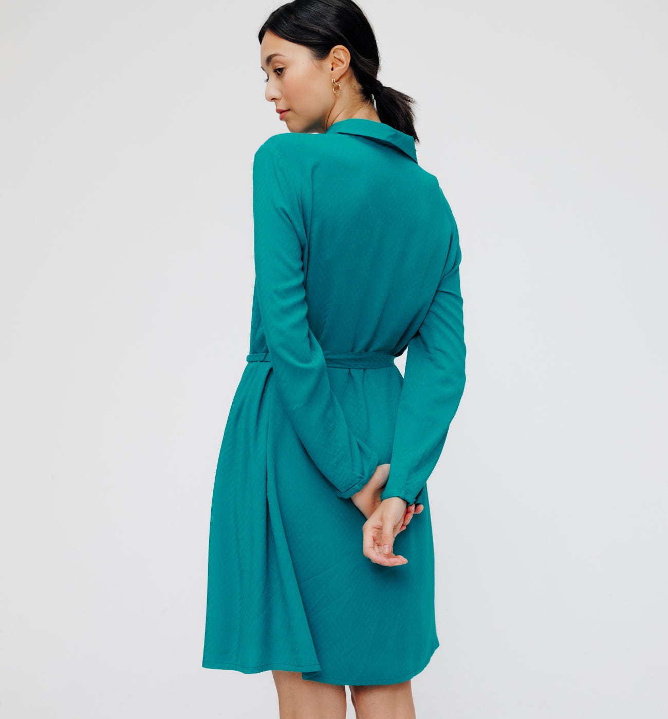 Robe évasée fluide Femme
