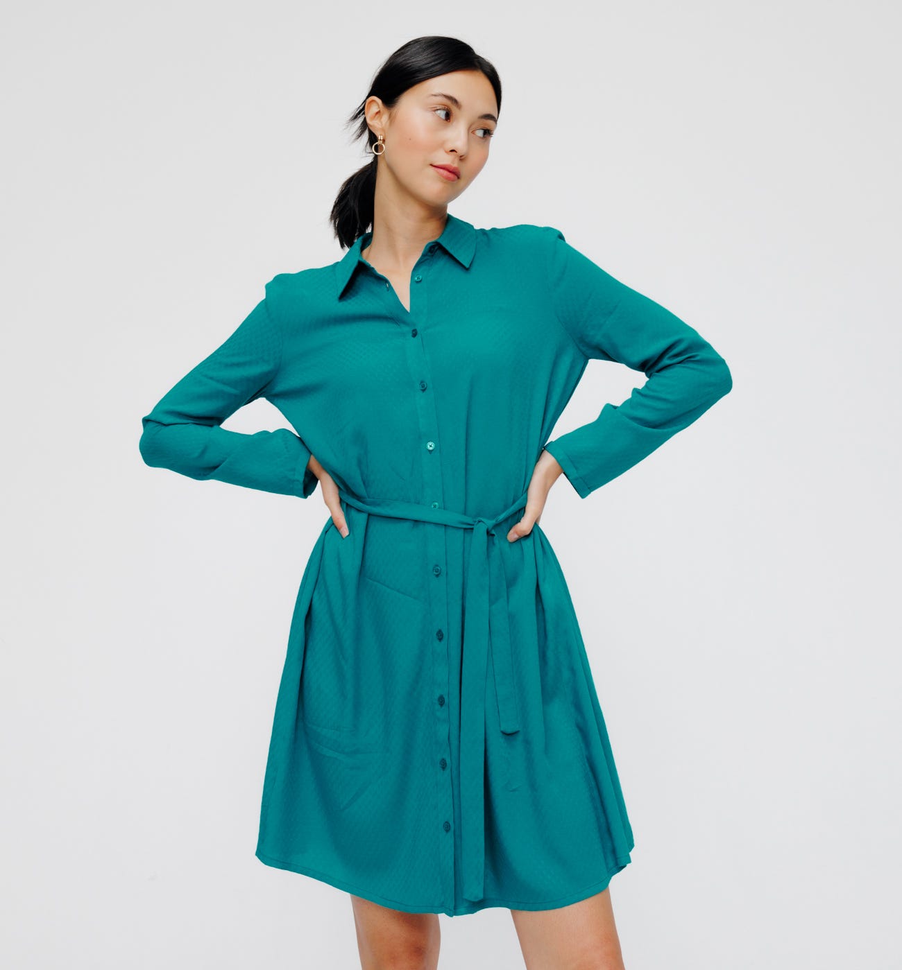 Robe évasée fluide Femme