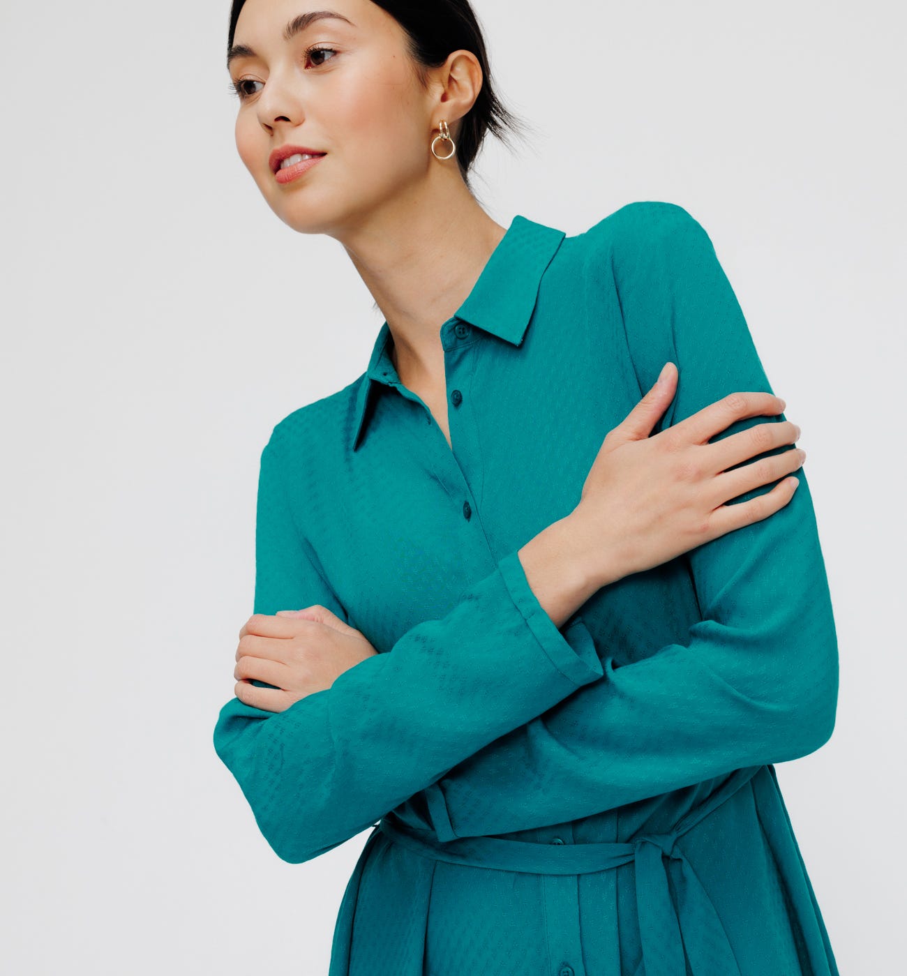 Robe évasée fluide Femme