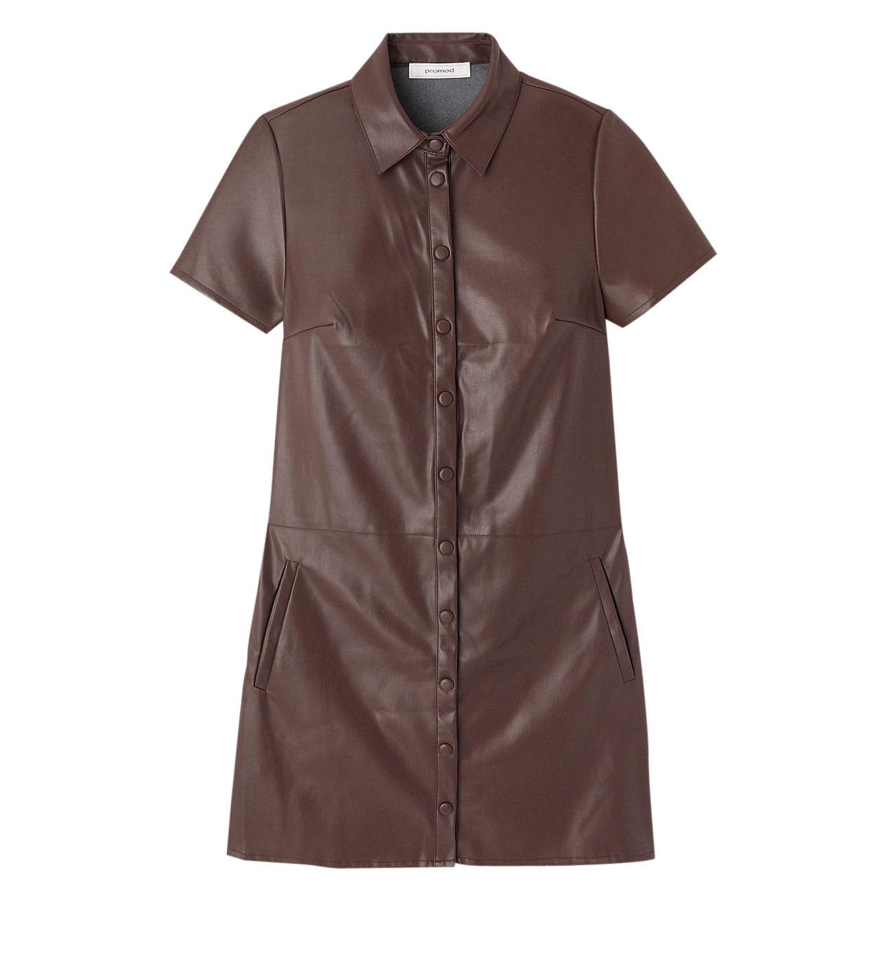 Kleid aus Kunstleder