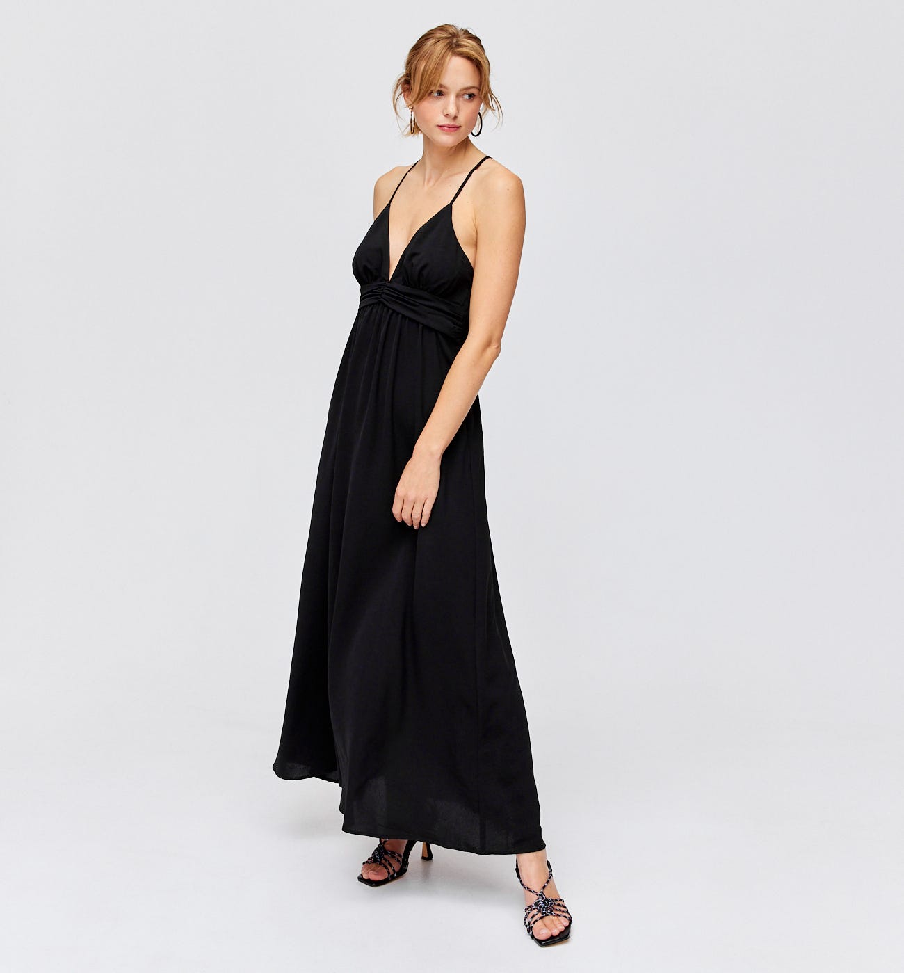 Vestido largo tirantes