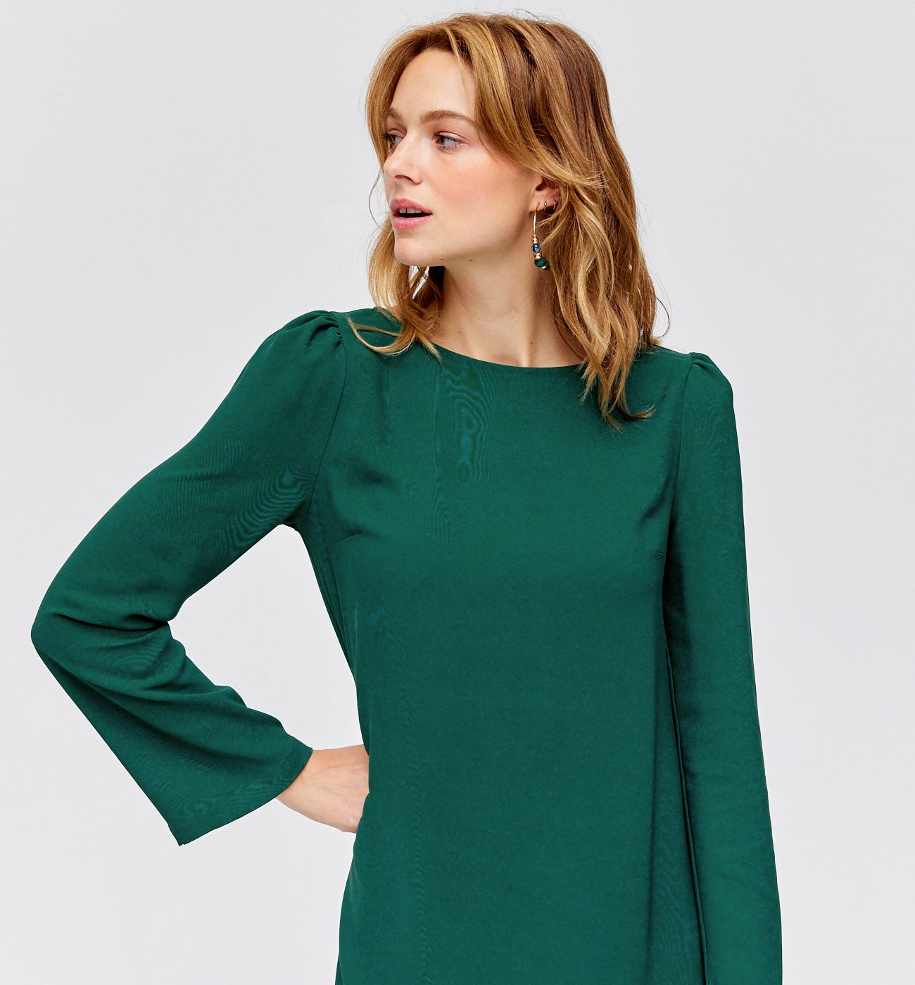 Robe décolleté V dos