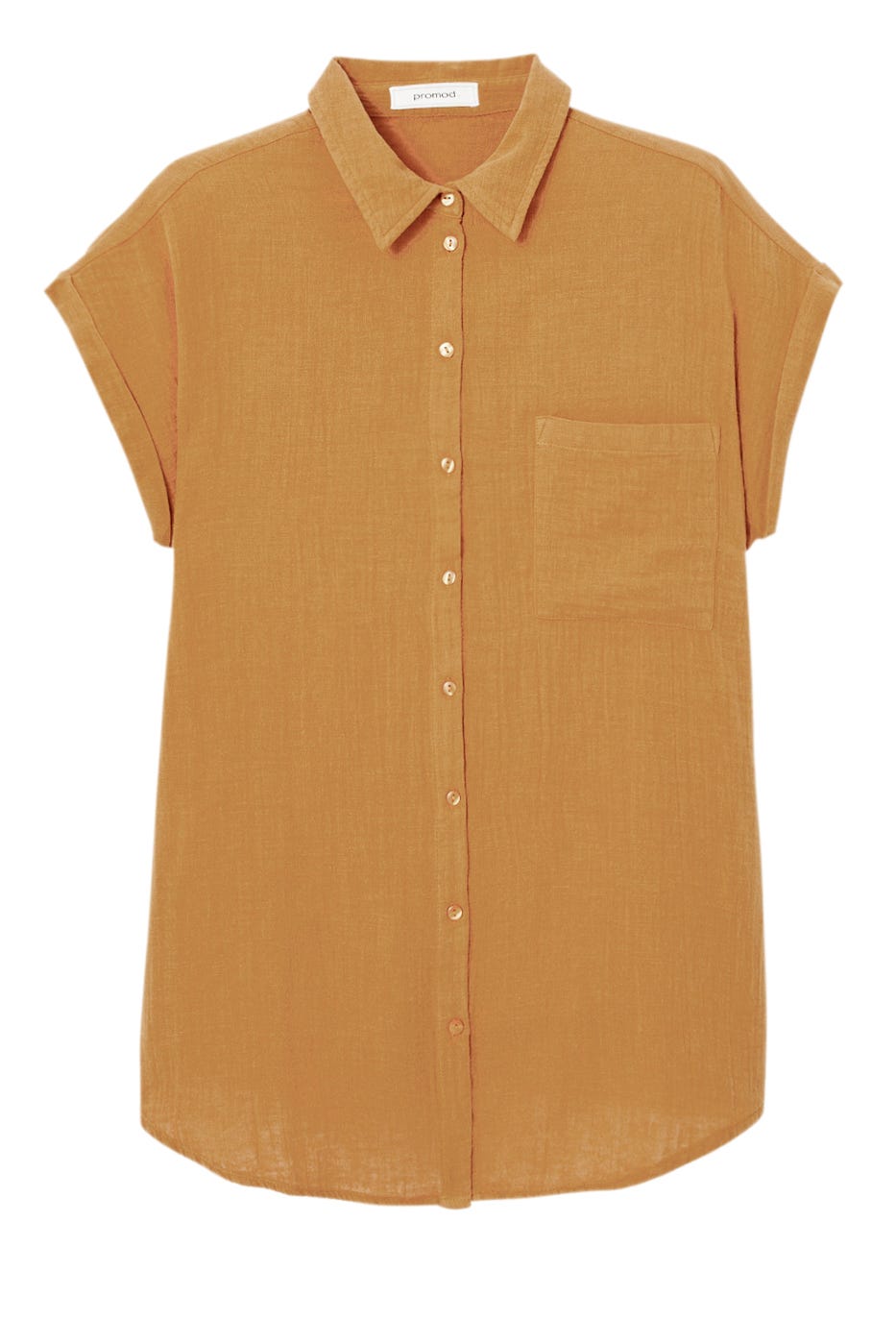 Cotton gauze shirt