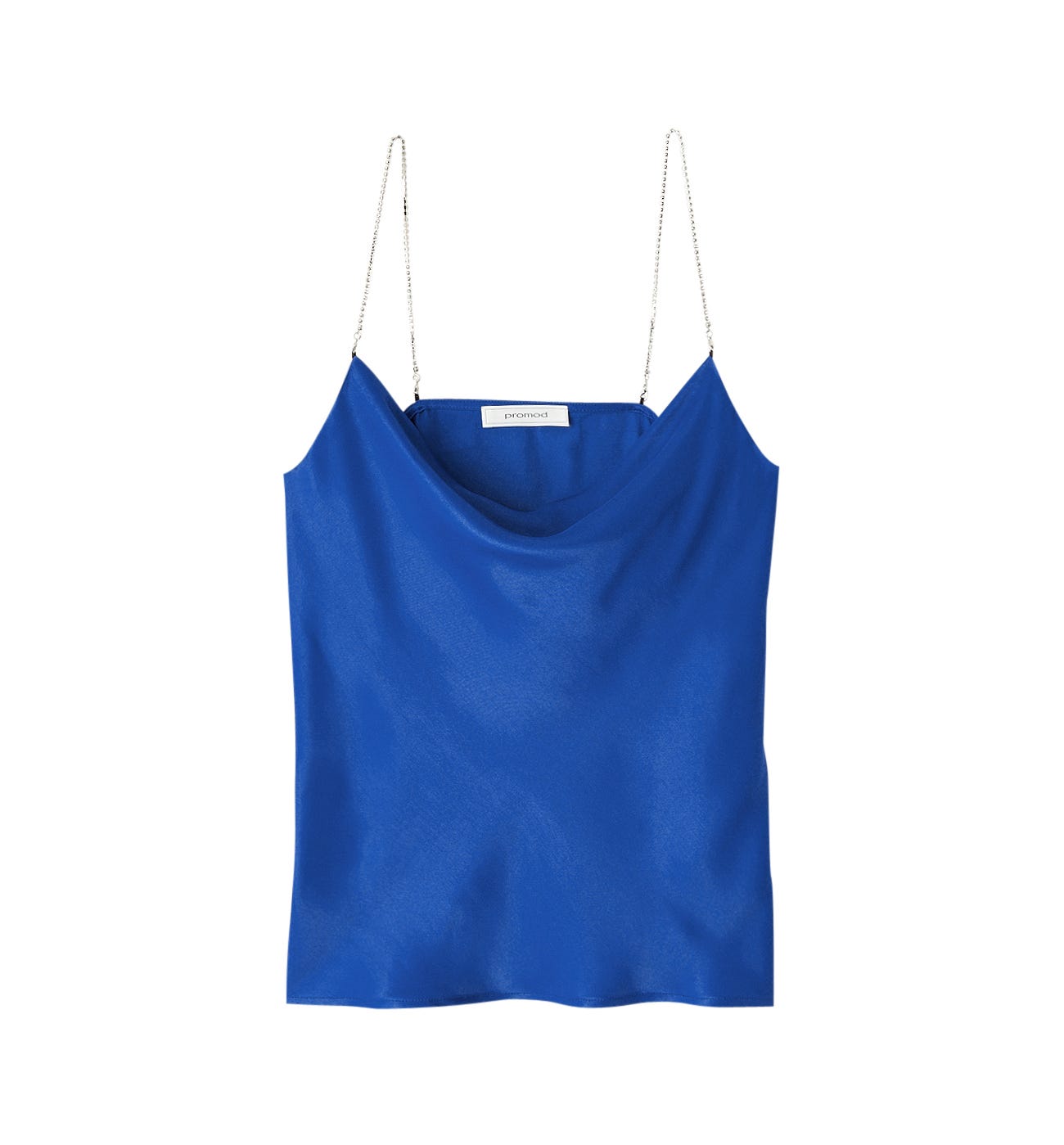 Silky strappy top