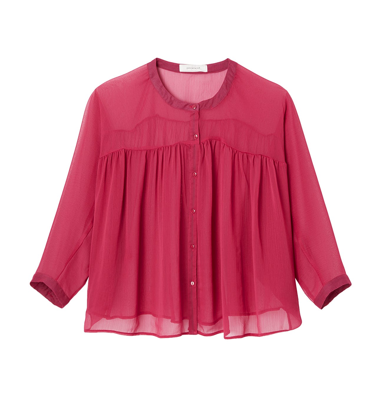 Chemise en voile uni Femme