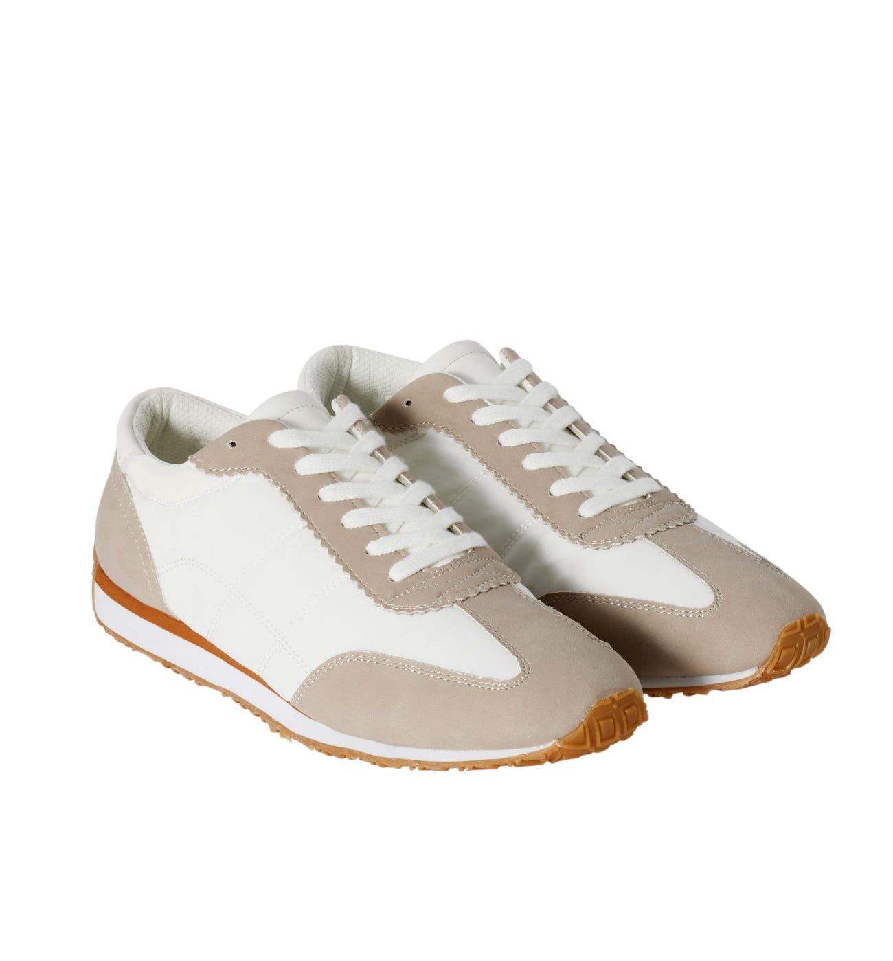 Bifabric fashion trainers