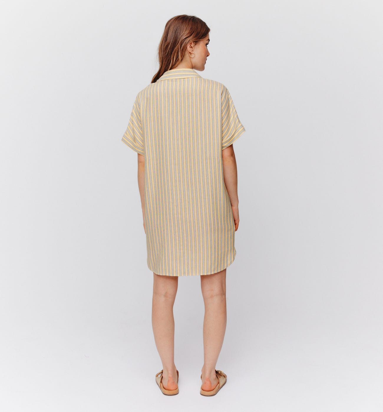 Glitzy striped dress