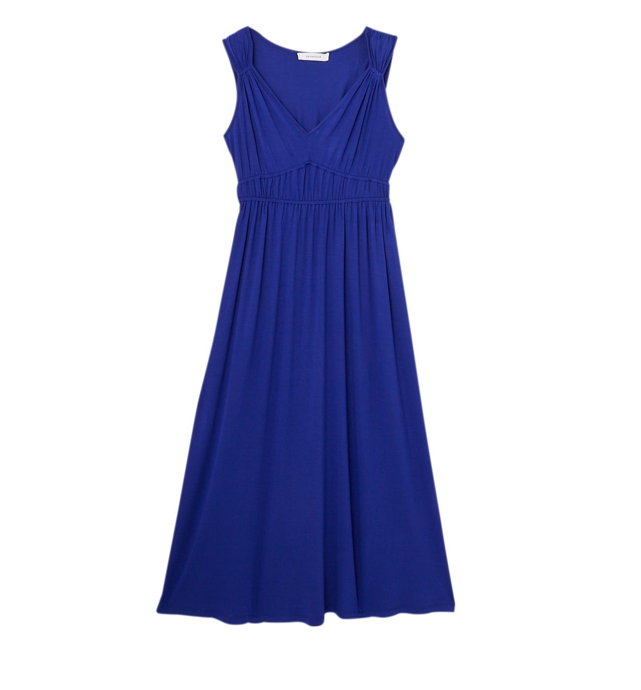 Robe mi-longue en jersey Femme