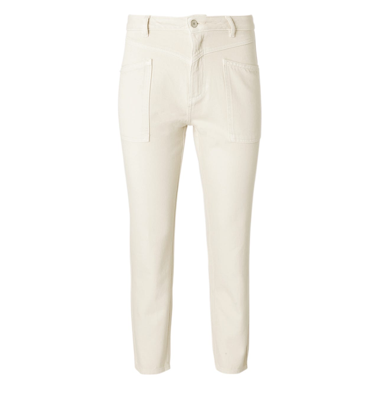 Pantalon carrot taille haute