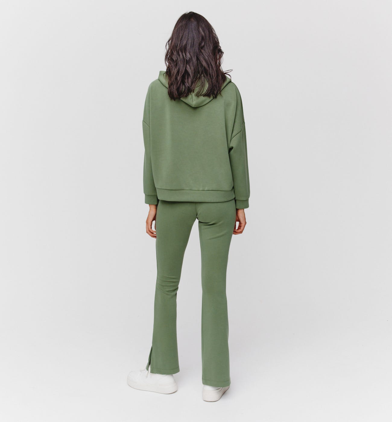 Pantalón acampanado punto
