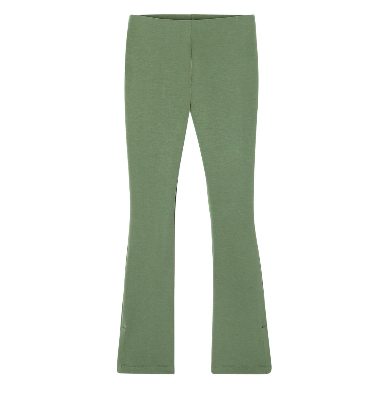 Pantalón acampanado punto