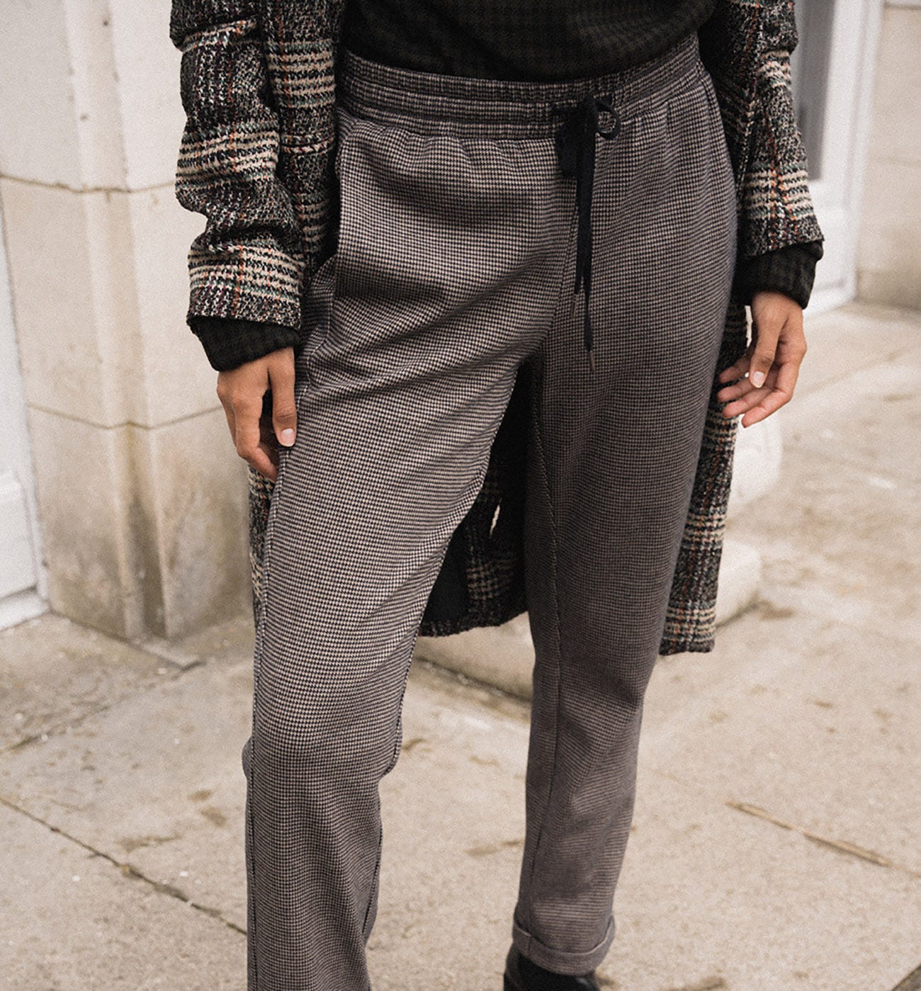 Jacquard trousers