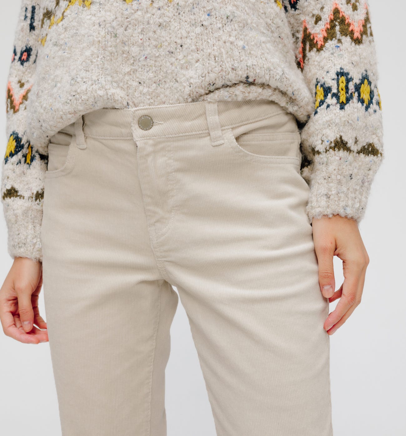 Pantaloni LUCIEN in velluto