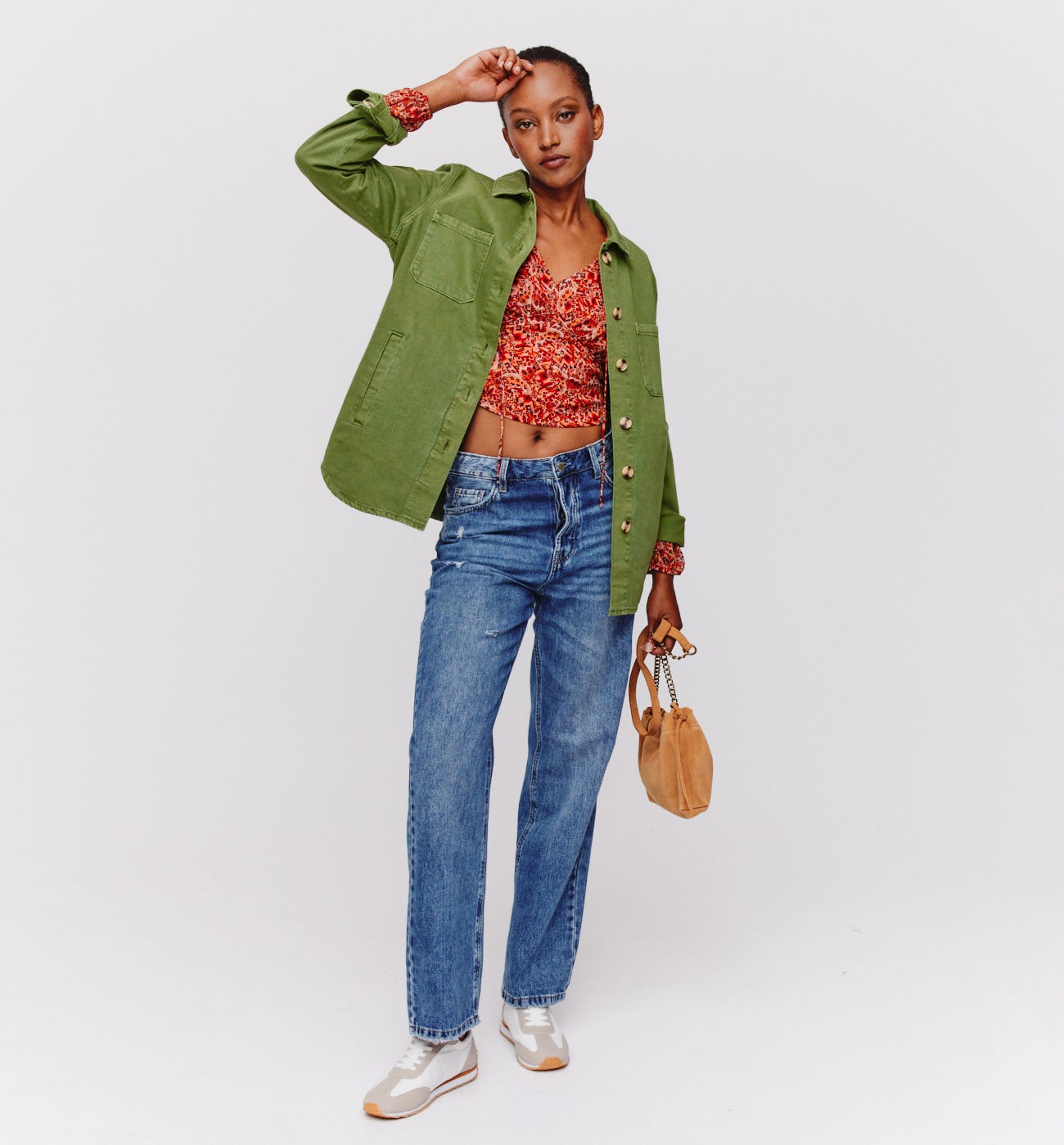 ALMA denim shirt jacket
