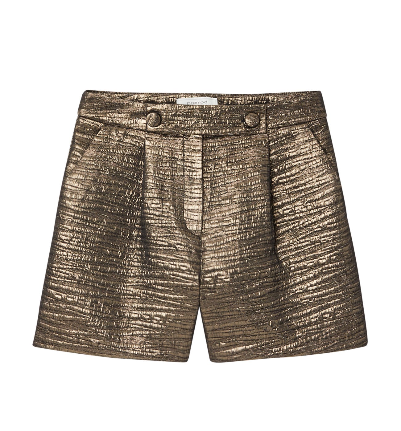 Short effet lamé Femme