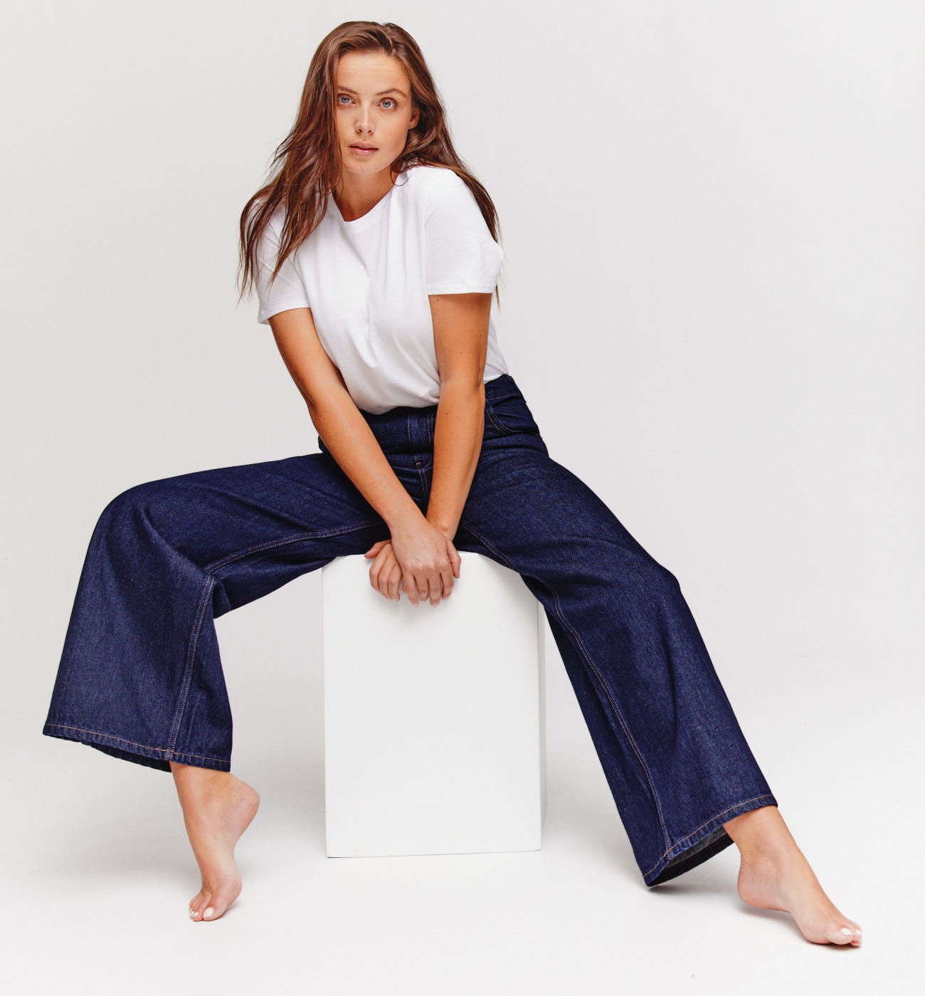 Jean large taille haute FELIX